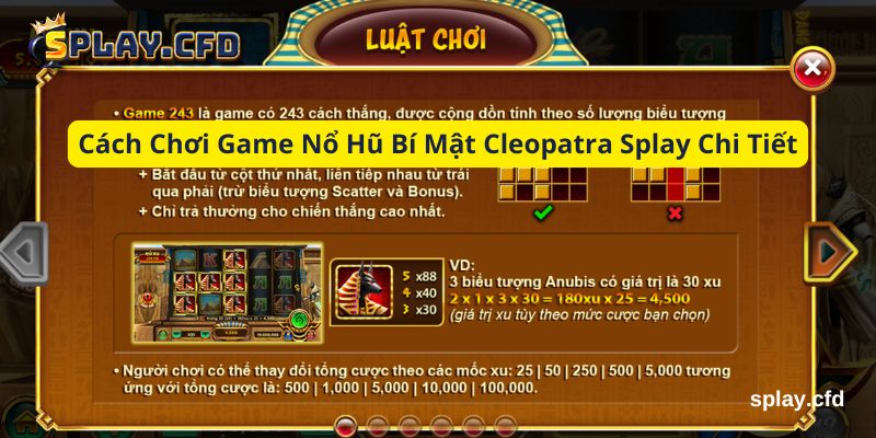 cach choi game no hu bi mat cleopatra splay chi tiet cach choi game no hu bi mat cleopatra splay chi tiet